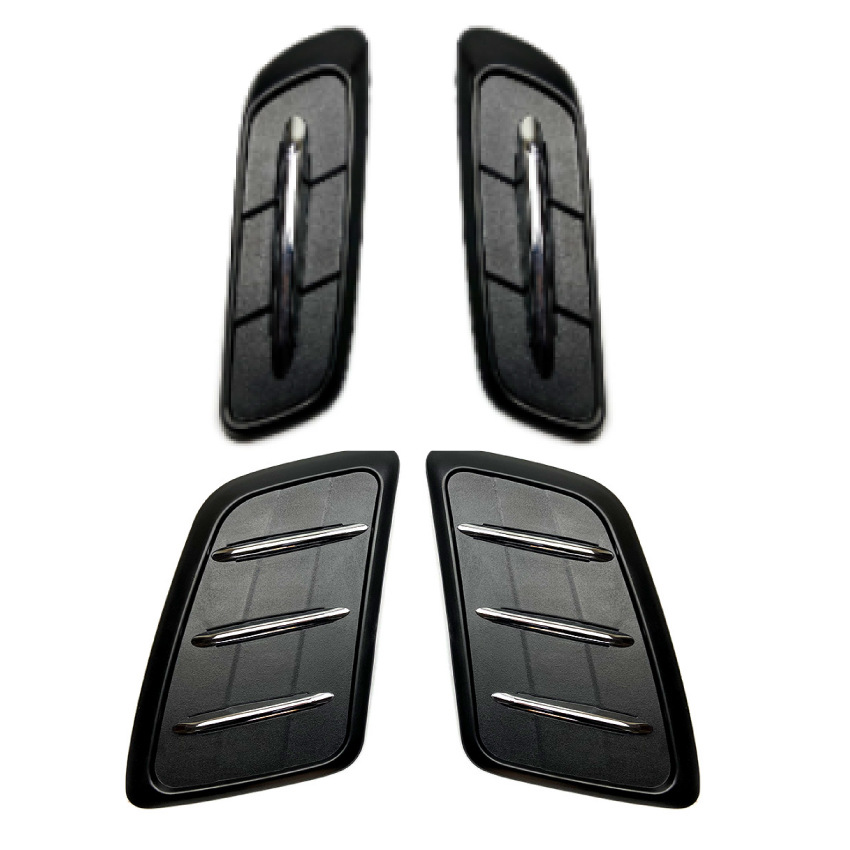 Pegatina Decorativa de Salida de Aire del Capó para Mercedes-Benz GLE W167 ABS Autoadhesivo Sin Residuos