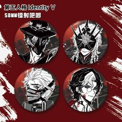 第五人格周辺バッジ ジャック・ナイトウォーカー シェール ジョセフ缶 レーザーバッジ ギフト