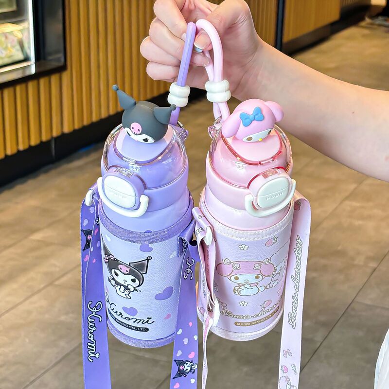 三丽鸥儿童保温杯学生上学专用杯子吸管杯高颜值口袋杯生日礼物|undefined