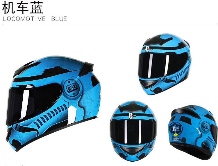 Motorcycle helmet 3C certification winter full helmet single lens motorcycle electric car safety helmet factory wholesale generation