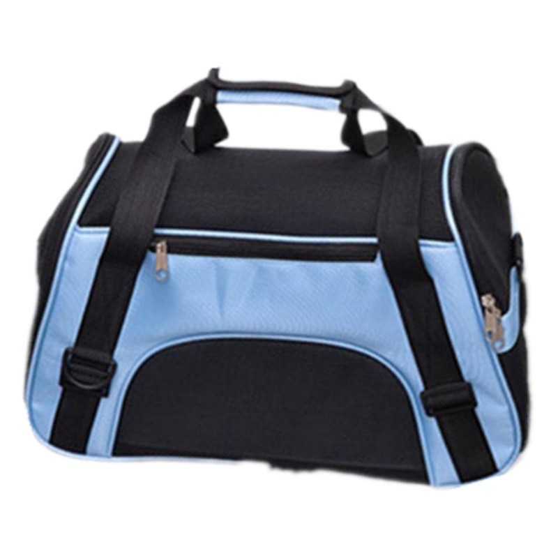 Factory wholesale pet bag wear-resistant cat and dog out backpack portable messenger bag portable breathable plastic mesh bag