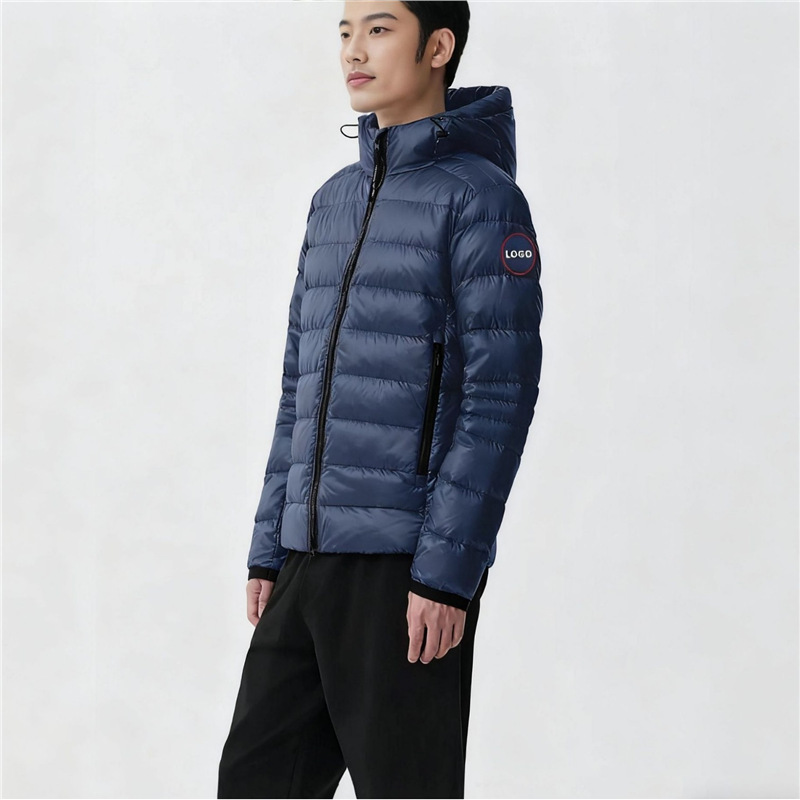 High-end version of the Canada Goose 2227 lightweight down jacket with logo on the sleeve, warm and casual, unisex, trendy coat