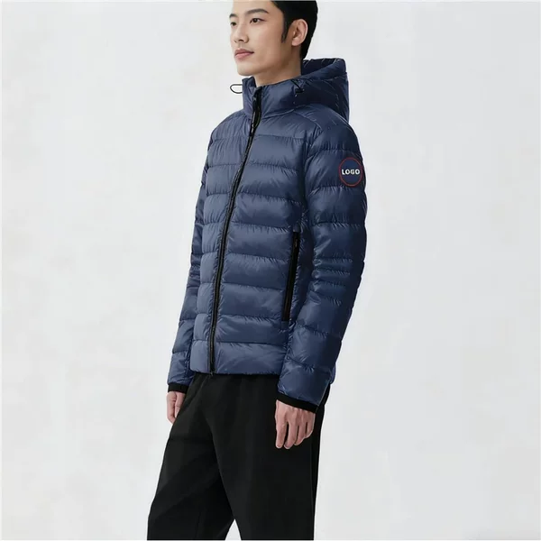 High-end version of the Canada Goose 2227 lightweight down jacket with logo on the sleeve, warm and casual, unisex, trendy coat