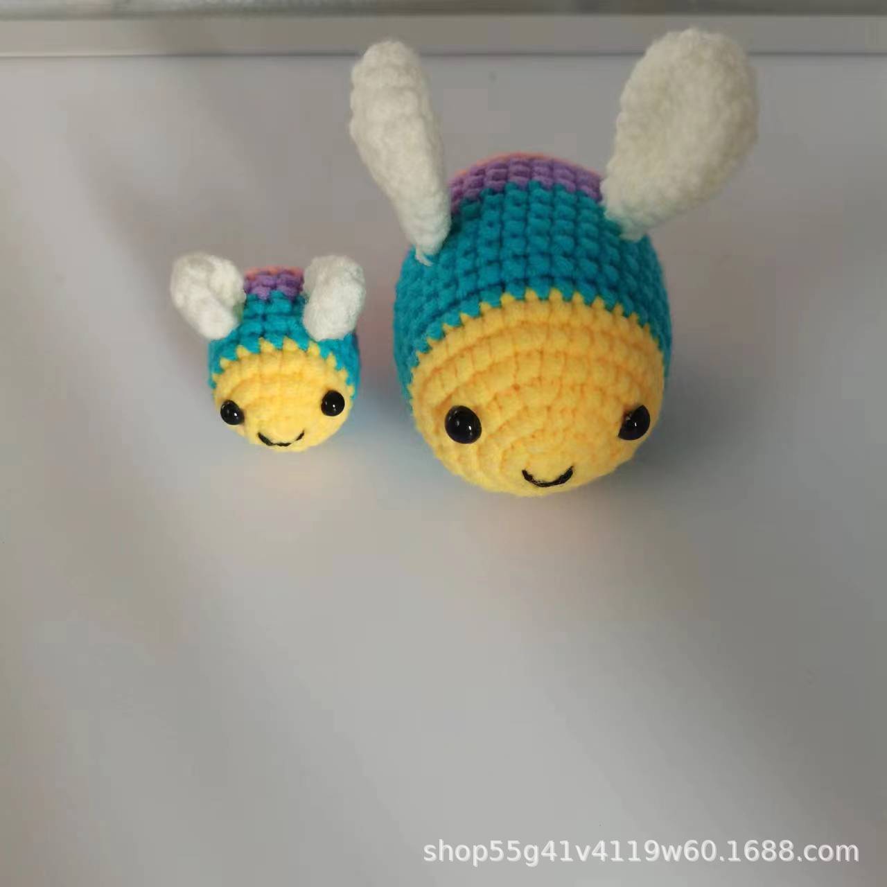 크로스보더 DIY 코바늘 짜임 재료 가방 동물 진열장 걸이 선물