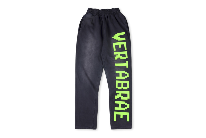 跨境外贸男女明星同款Vertabrae sweatpants镶钻立体字休闲长裤|undefined
