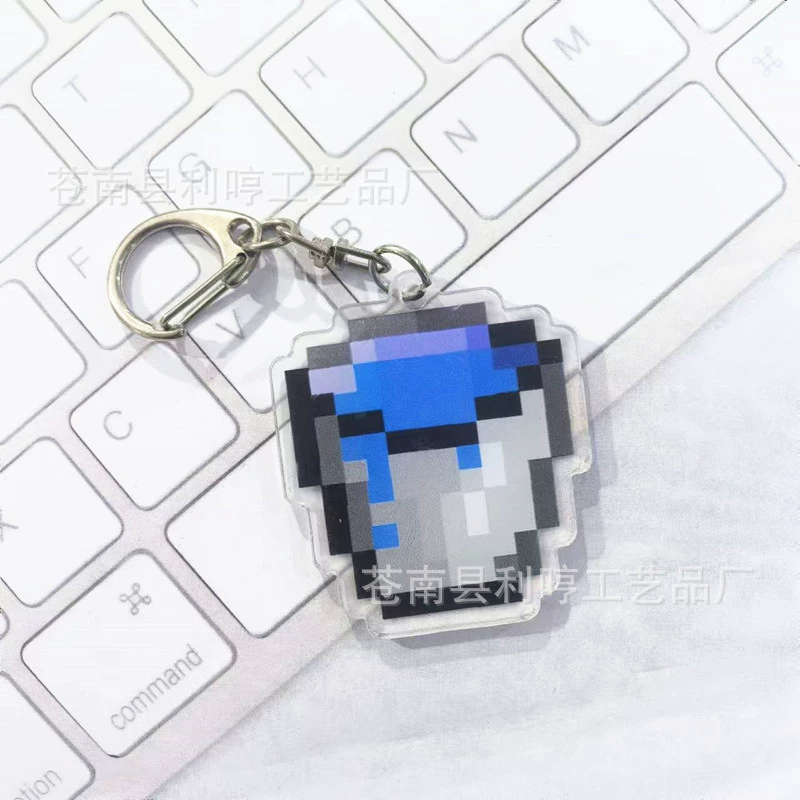 Cartoon acrylic keychain, backpack accessory