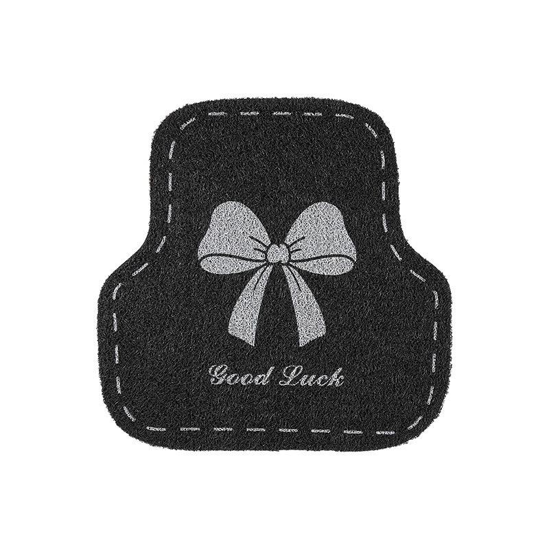 Universal – Universal Car Floor Universal Foot Pad - bow-floor-mat-rear