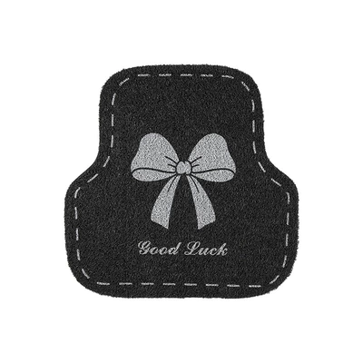 New Universal Car Floor Mats, Universal Foot Pad - bow-tie-behind-the-feet