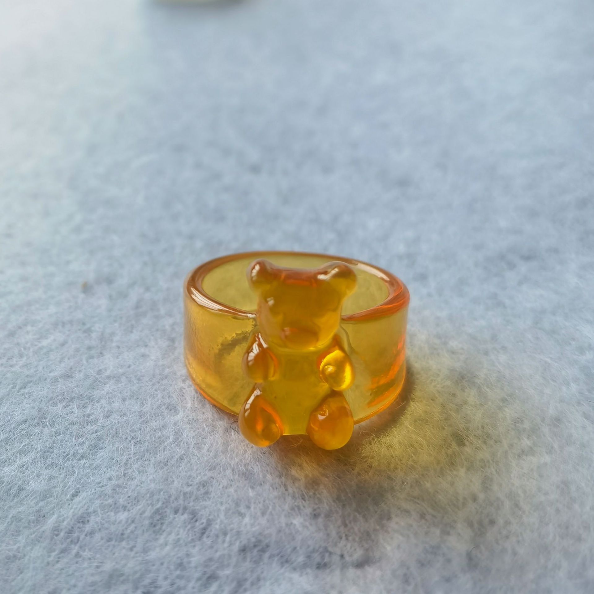 Cute Animal Arylic Unisex Rings display picture 7