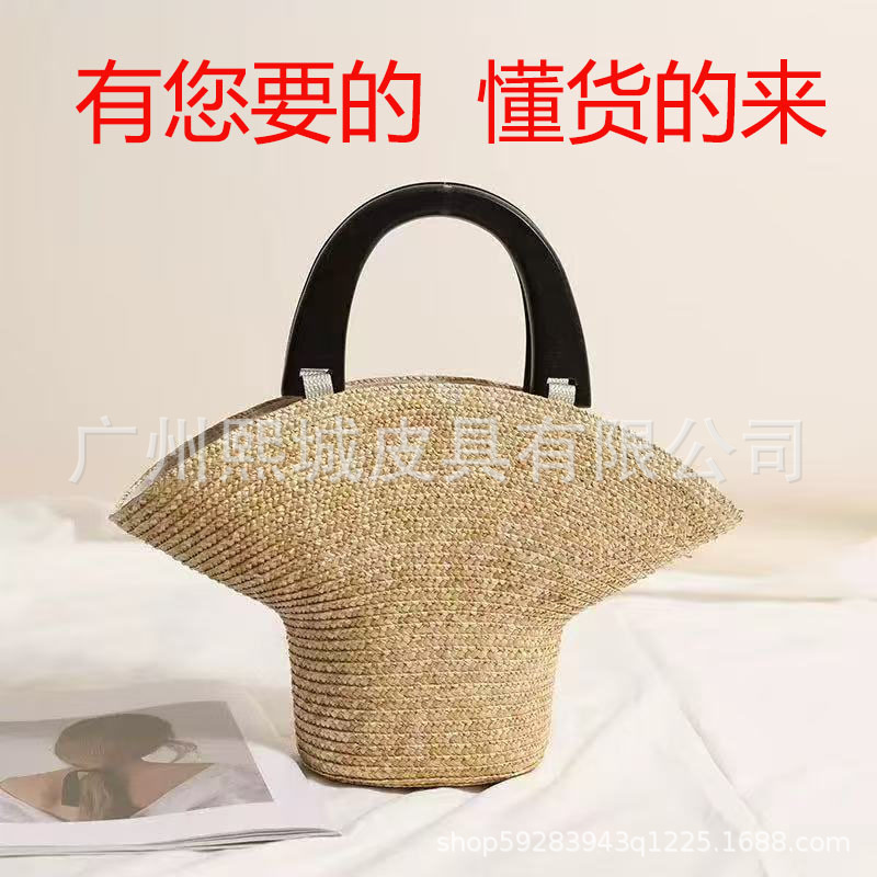 跨境真皮老花十字纹菱格鱼子酱链条流浪包购物袋凯旋门2024新单品|undefined