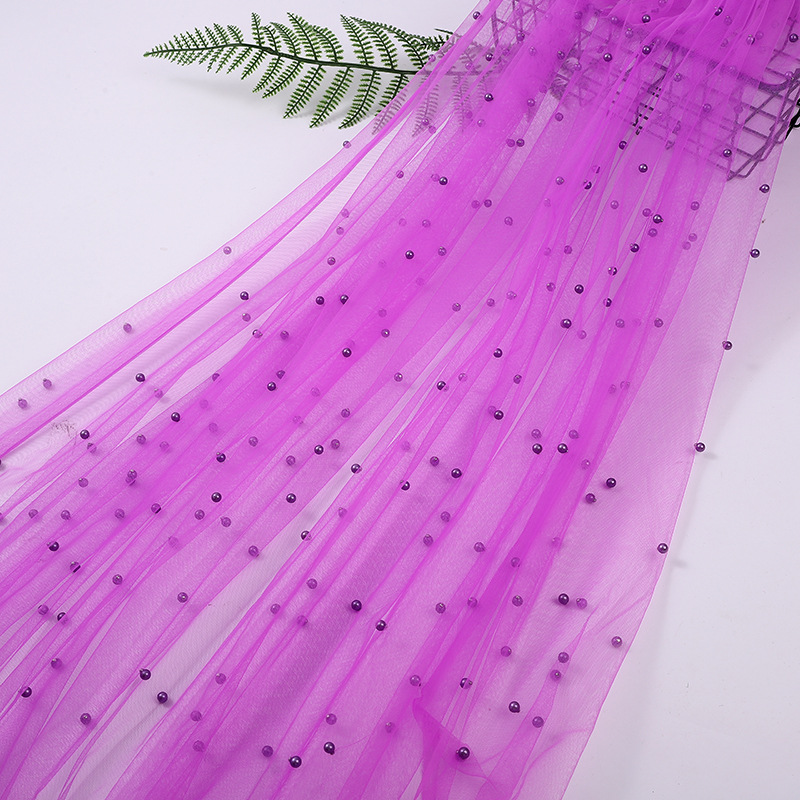 보라색 진주 보라색 원사