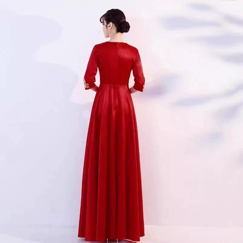 Красный костюм, длинная юбка, вечернее платье