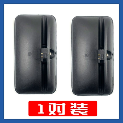 Coal King Rear View Mirror, Large field of view rear view auxiliary mirror - coal-king-series-match-2cm-bracket-1-pair