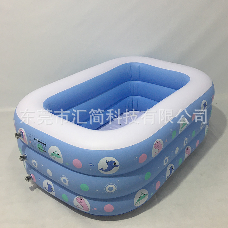 Inflatable travel foldable swimming pool for swimming PVC