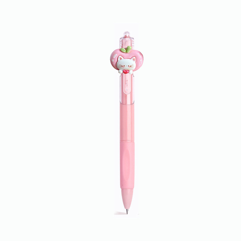 Bolígrafo de alto valor Hello Kitty Butter Bear Bolígrafo de góner Personalizado de alta calidad Bolígrafo de firma de corazón de niña estudiante