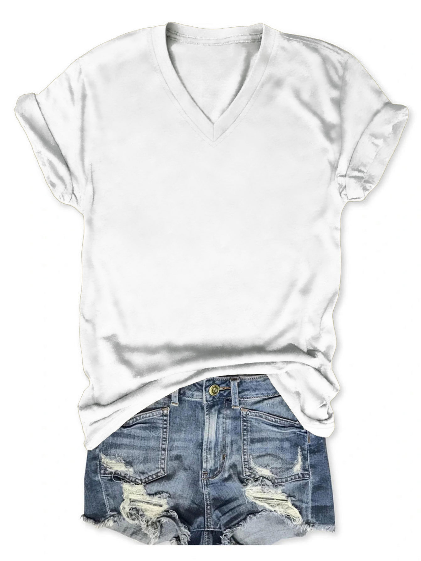 159g Weight Short Sleeve Sleeve Length Regular Sleeve Sleeve Type CVC Pull Frame, Cotton, Polyester Fabric Type Mid-Length (65cm <Length ≤ 80cm) Top Length T-shirt, Pullovers Tops Type Casual, Office, Daily Occasion Round Neck Neckline Printing Function Loose Fit Type Geometric Pattern Summer Season Women's Gender European and American Style, Streetwear Style Wholesale Women's CVC Pull Frame Cotton Polyester European And American Style Streetwear Geometric Short Sleeve T-Shirts 1