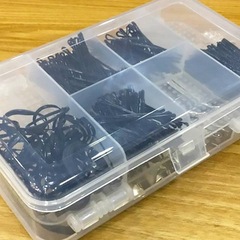 両面透明プラスチックヘアアクセサリーゴムバンドジュエリーボックスメイクアップアーティストクリップヘアピンヘアピン収納ボックス