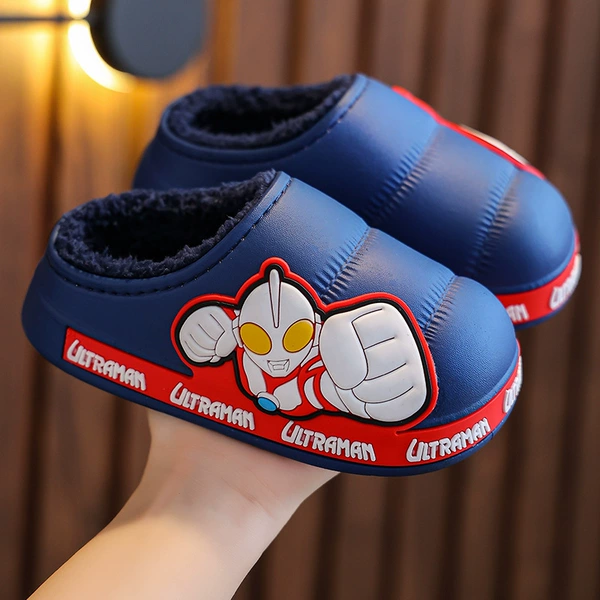 Blue slippers
