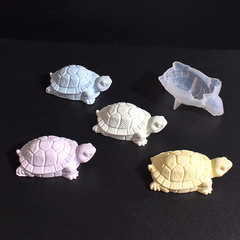 3D立体ウミガメ金型亀ろうそく立体シミュレーションウミガメ香薫石膏置物鏡面シリカゲル金型