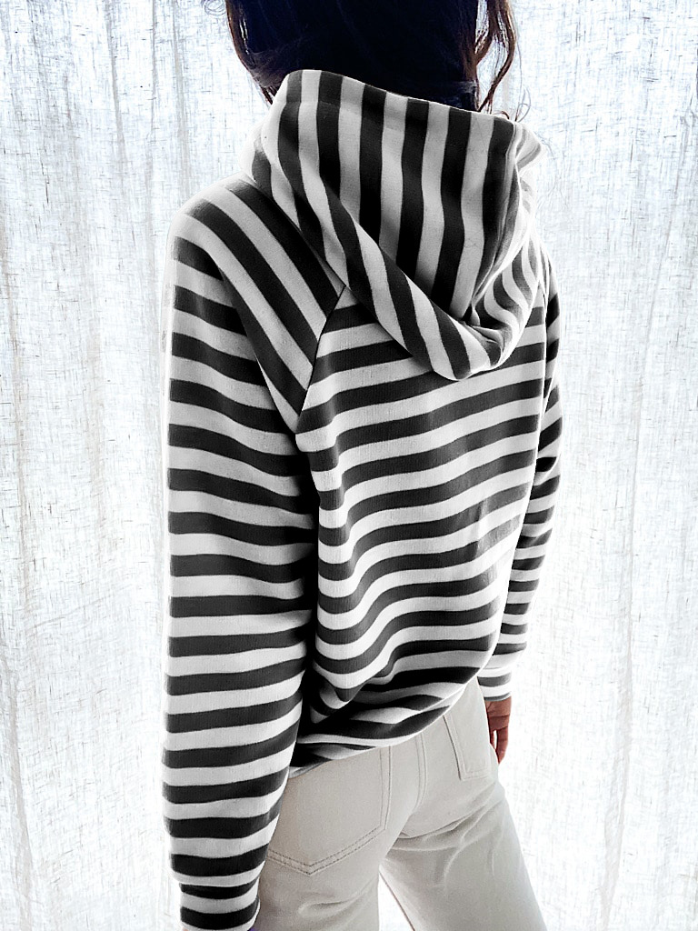 Women's Hoodie Long Sleeve Hoodies & Sweatshirts Casual Stripe display picture 5