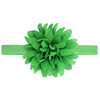 Children's ultrasonic hair accessory, shiffon cloth, elastic headband, European style, flowered, wholesale