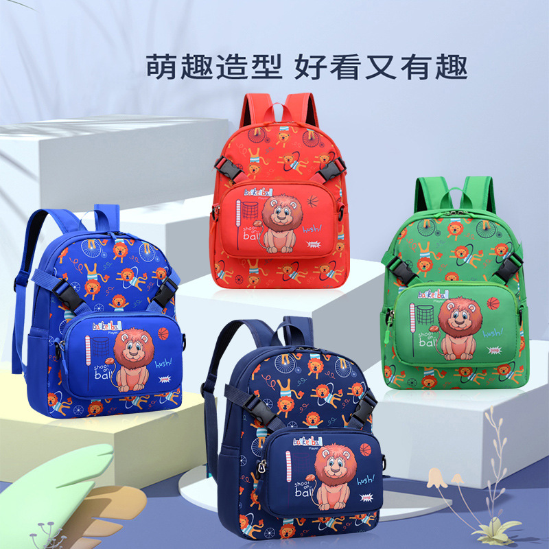 Mochila de nylon para estudiantes de escuela primaria protección de columna vertebral para reducir la carga de los niños grado 1, grado 2, grado 3 niños y niñas mochila ultraligera