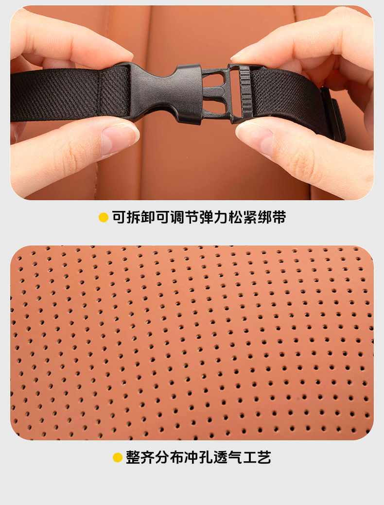 Cross-border new car headrest advanced sense suitable for Maybach breathable neck protection waist protection pillow cushion suit
