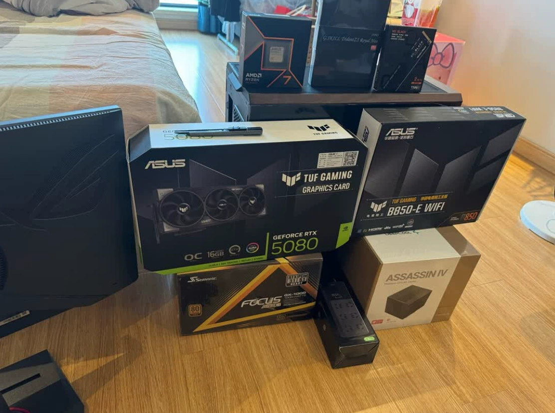 Подходящий для Asus TUF GeForce RTX 5080 O16G GAMING графическая карта для киберспорта