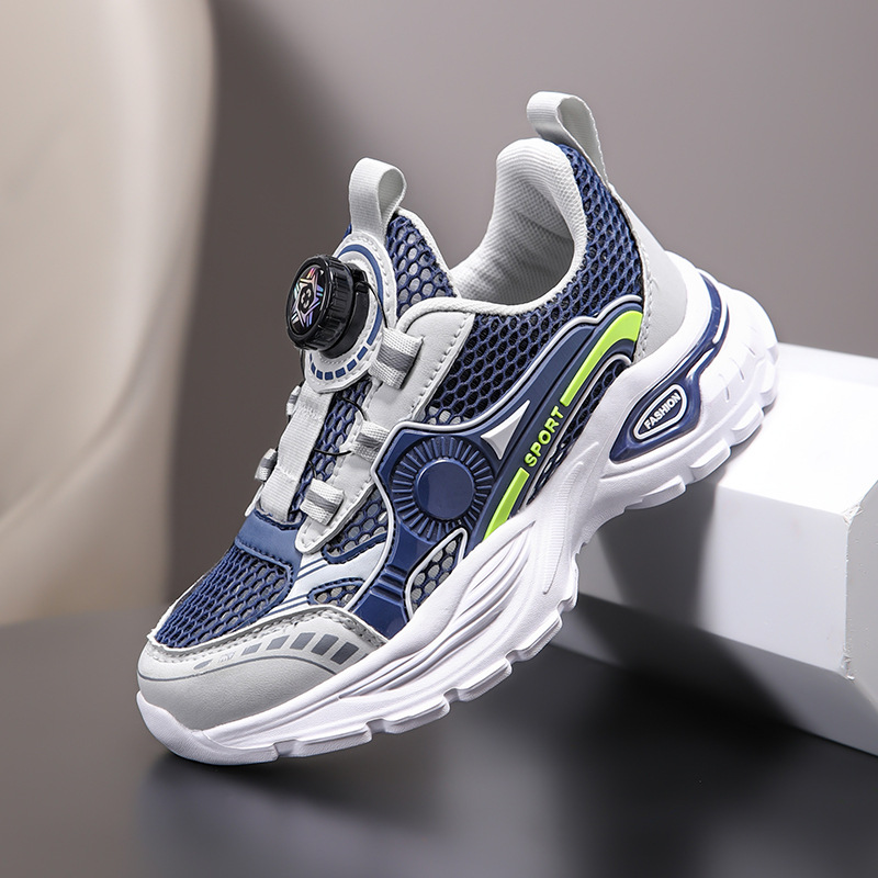 Breathable children's fashionable running sneakers for boys