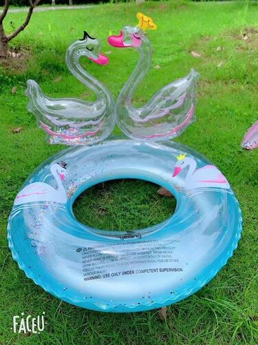 New Children's Swim Ring for Girls, Underarm Life Vest Cartoon Rabbit Swim Ring, Thickened Underarm Ring for Infants, Wholesale