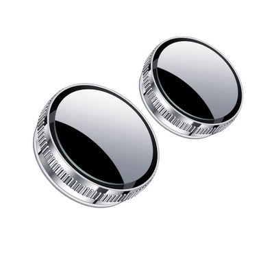 Spot 360-Degree Wide Angle — Large field of view rear view auxiliary mirror - silver-silica-gel-adsorption-model