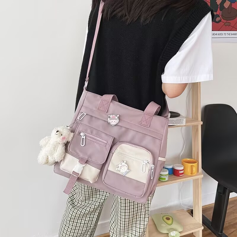핑크 싱글백
