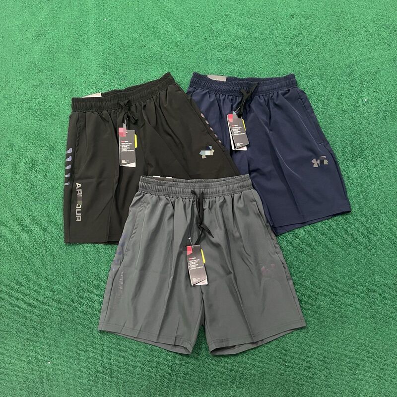 Summer Thin Ice Silk Quick-Drying Shorts for Men, Loose Casual Woven Running Sports Shorts, Manufacturer Wholesale Summer Thin Ice Silk Quick-Drying Shorts for Men, Loose Casual Woven Running Sports Shorts, Manufacturer Wholesale