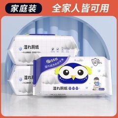 湿厕纸擦屁股厕所纸巾厕纸湿巾家庭洁厕卫生纸家用湿厕巾
