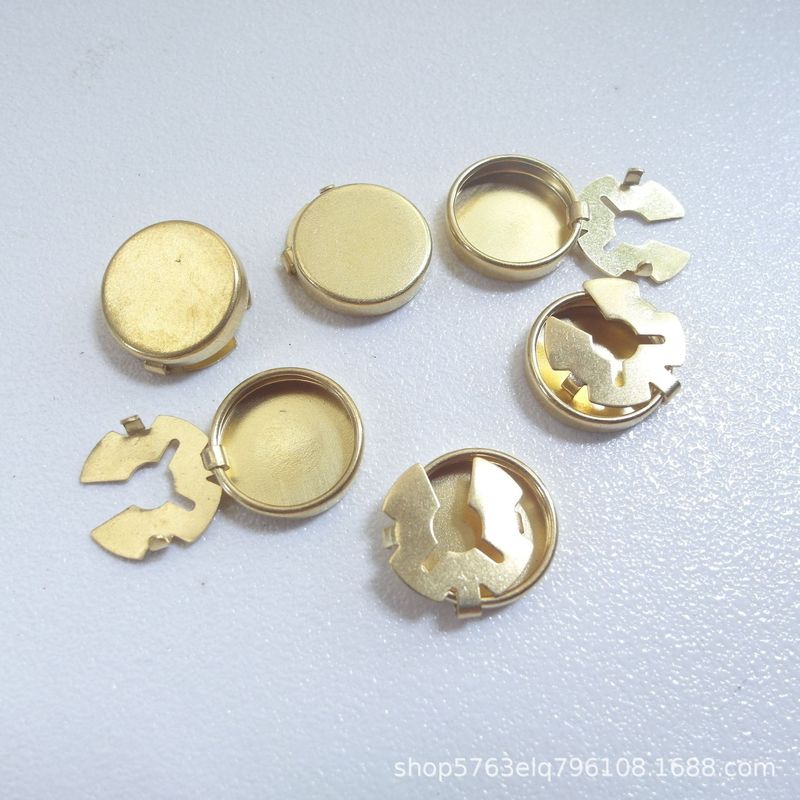 跨境button cover clasp现货衬衫钮扣扣套毛坯简约乌龟扣套配饰|undefined