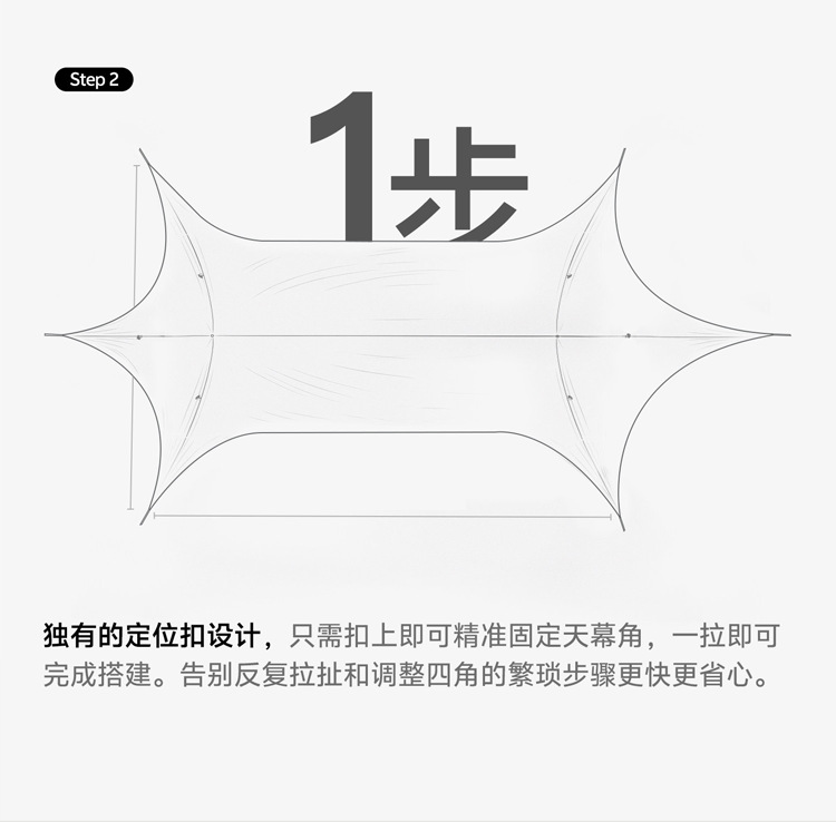 New Quick-Setup Canopy Tent Portable Outdoor Camping Sunshade Black Glue Canopy Sun Protection Rainproof Beach Sunshade Tent