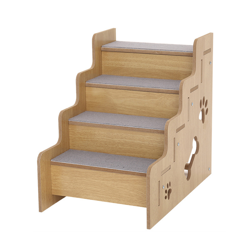 Escaleras para mascotas, perros para ir a la cama, escaleras para subir, pendientes antideslizantes, escaleras para perros pequeños, sofá junto a la cama