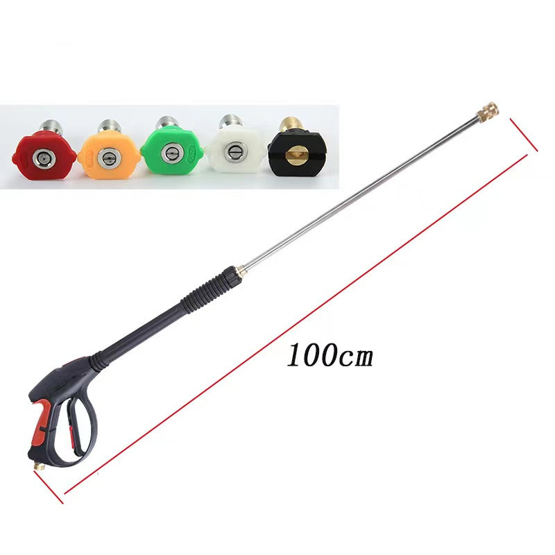 跨境热销加长款高压洗车水枪家用水枪清洗机高压水管配套洗车工具