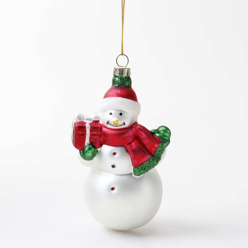 国境を越えた売れ筋クリスマスツリーペンダントコテージ雪だるまサンタクロースペンダントクリスマス装飾用品|undefined