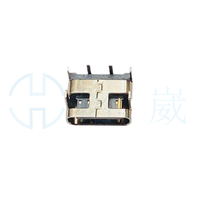 typec female base 2p charging port usb connector 2pin high current board plug board DIP