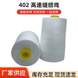 定制203纯涤纶高速缝纫线厚料手套线细线防护服机缝线厚料缝衣