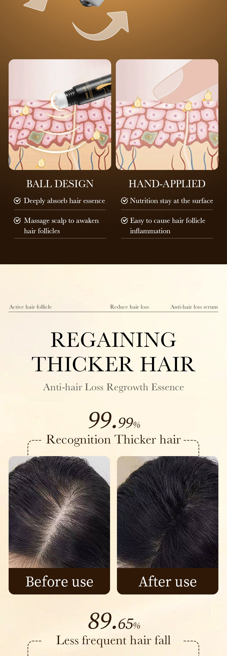 Anti-haarausfall-essenz Zur Stärkung Der Haarwurzeln_voghion.com