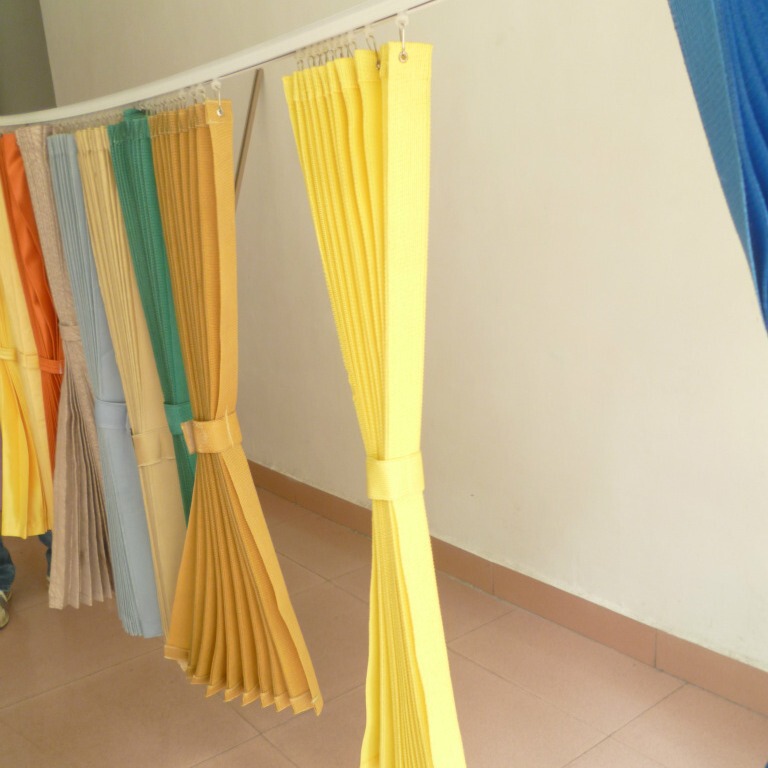 Bus Car Curtain Coster CMB Anti-Flame Retardant Blinds Folding Bus Curtain