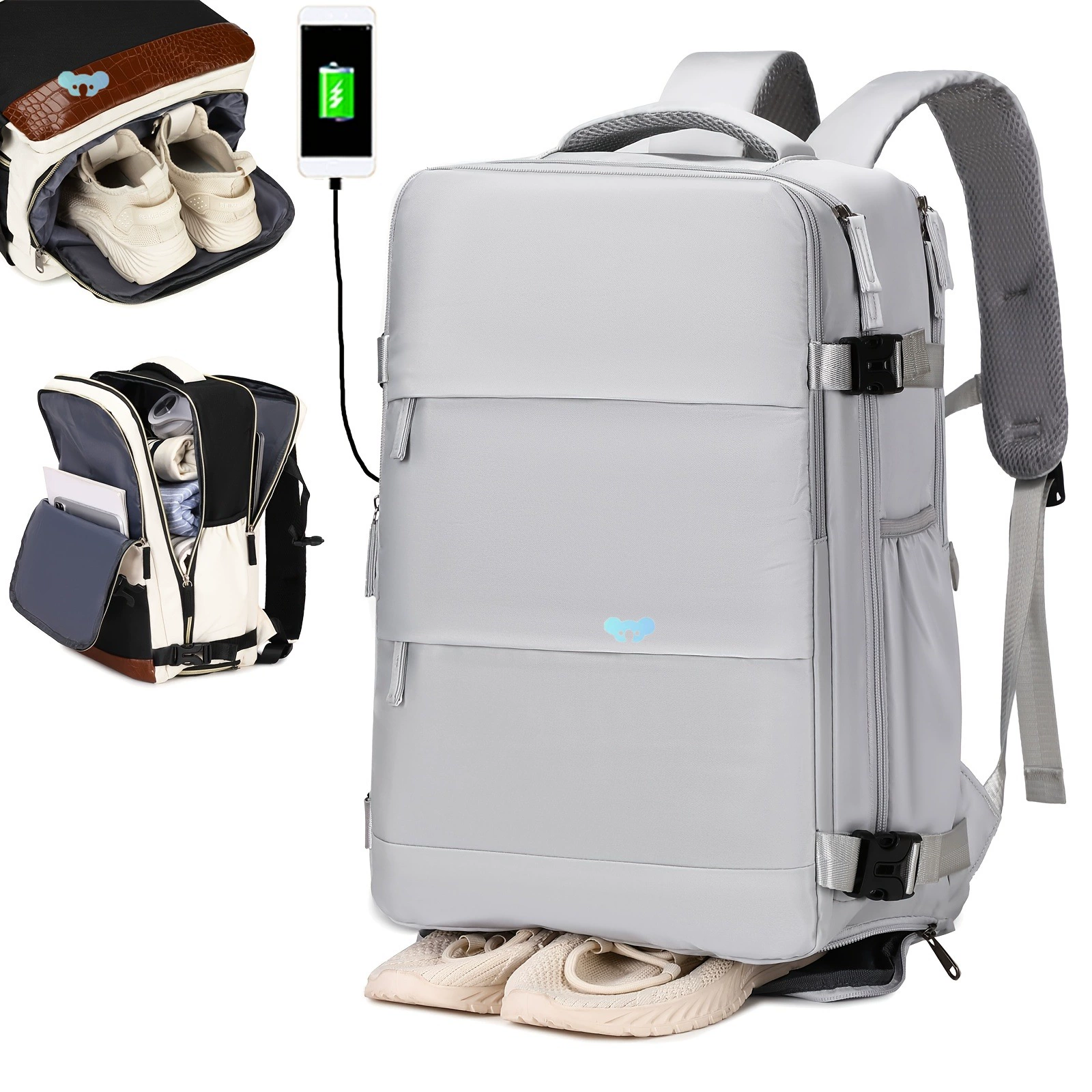 Women's Travel Backpack, Project Flight Approved 10.57gal