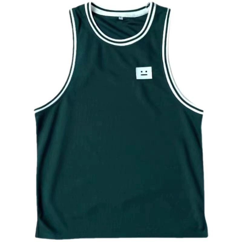 Quick dry sports vest for leisure sleevless, T-shirt for gym, summer football uniform, basketball uniform, slim fit