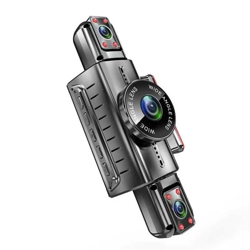 4K Ultra-Clear 4-Lens 360-Degree Dash Cam with Front, Rear, Left, and Right Recording, Parking Monitoring, 24-Hour Sentry Mode 2026