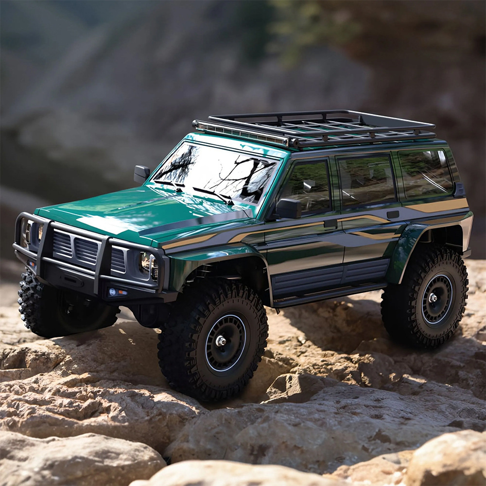 易控YK4107Pro无刷版 仿真途乐RC遥控车四驱双速差速锁1/10攀爬车