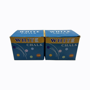 Factory Direct sales teacher learning writing tools color White 8*1*1CM100 pieces chalk wholesale office culture and education products