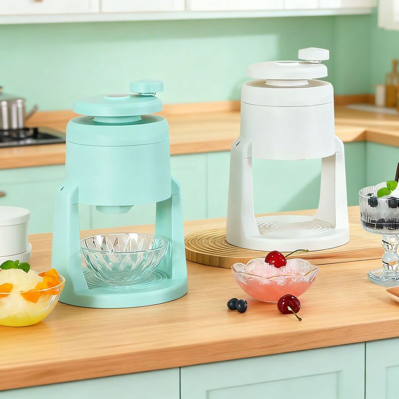 Cross-Border Household Portable Hand-Cranked Ice Shaver, Small Kitchen Ice Crusher, Non-Electric Manual Ice Crusher Cross-Border Household Portable Hand-Cranked Ice Shaver, Small Kitchen Ice Crusher, Non-Electric Manual Ice Crusher