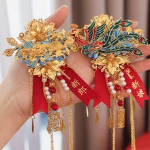 新郎新娘胸针别花一对感襟花全套备婚用品大全结婚礼龙凤胸花